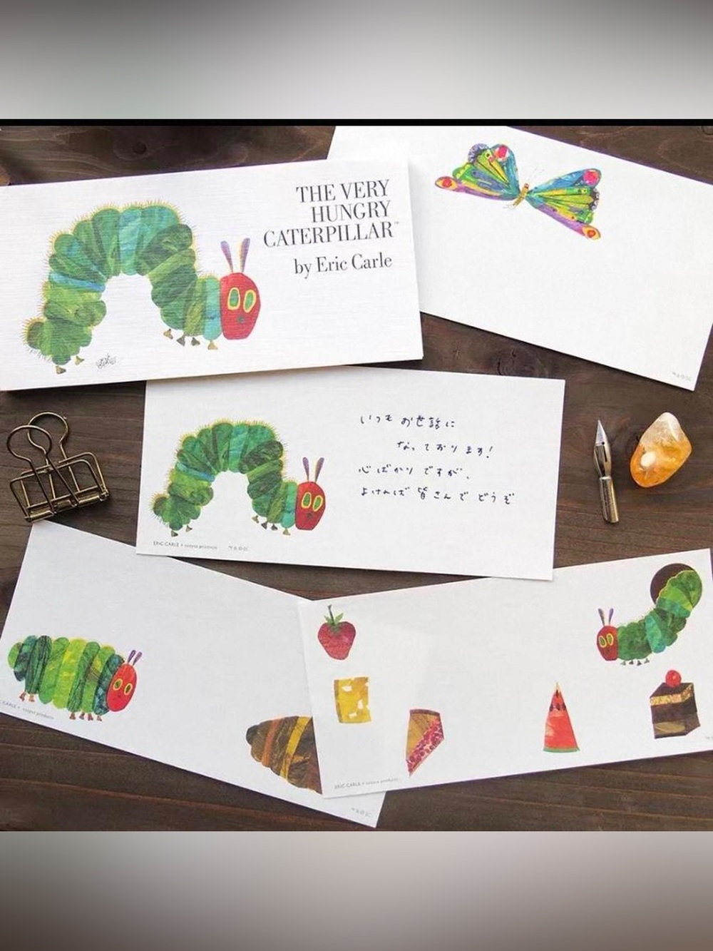 Cozyca Products - “The Very Hungry Caterpillar” One- Stroke Letter Paper Pad